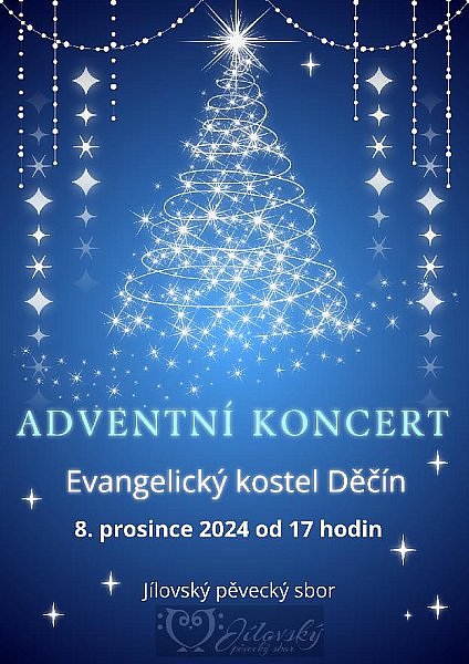 Adventní koncert - 8. 12. 2024 - Evangelický kostel Děčín